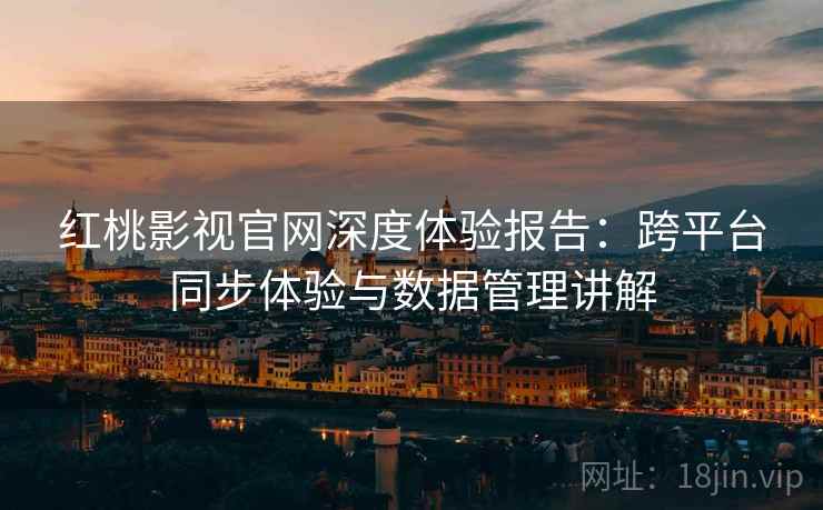 红桃影视官网深度体验报告：跨平台同步体验与数据管理讲解