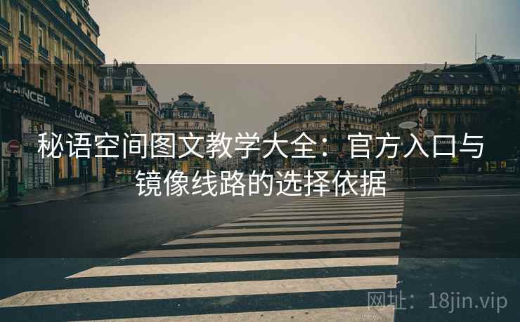 秘语空间图文教学大全：官方入口与镜像线路的选择依据