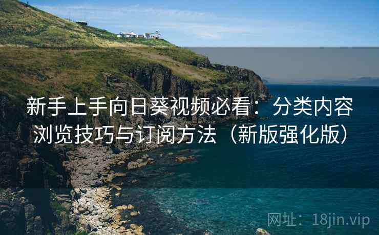 新手上手向日葵视频必看：分类内容浏览技巧与订阅方法（新版强化版）
