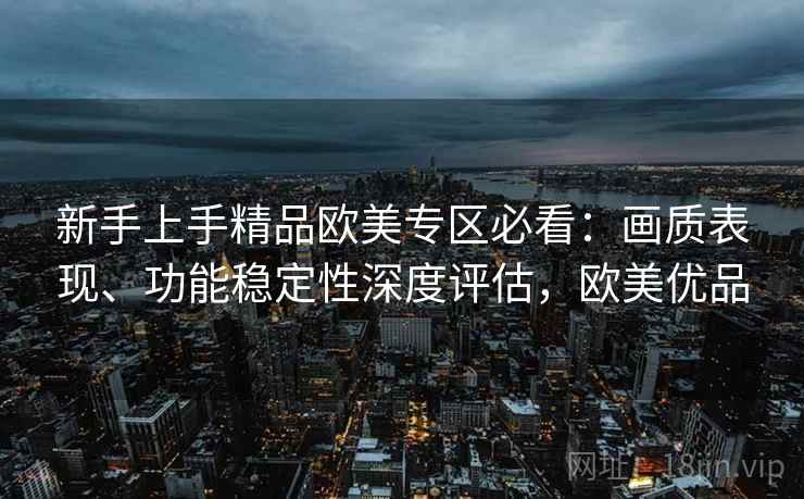 新手上手精品欧美专区必看：画质表现、功能稳定性深度评估，欧美优品