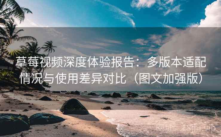 草莓视频深度体验报告：多版本适配情况与使用差异对比（图文加强版）