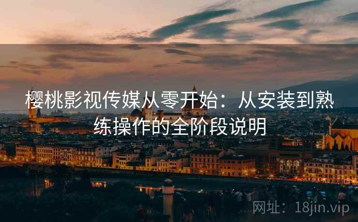 樱桃影视传媒从零开始：从安装到熟练操作的全阶段说明